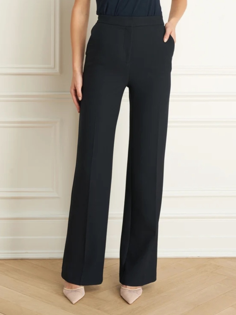 Iris Setlakwe Black Dress Pants Fall 2022